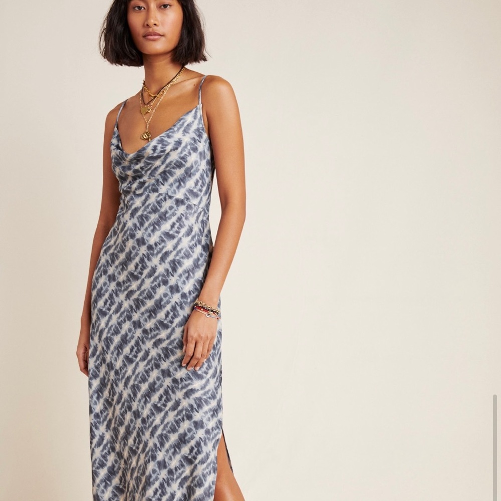 Anthropologie silk dress